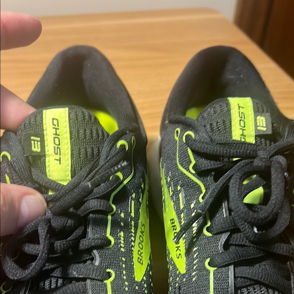 Brooks Ghost I3 Men's Black and Green Running Shoes - Picture 4 of 6